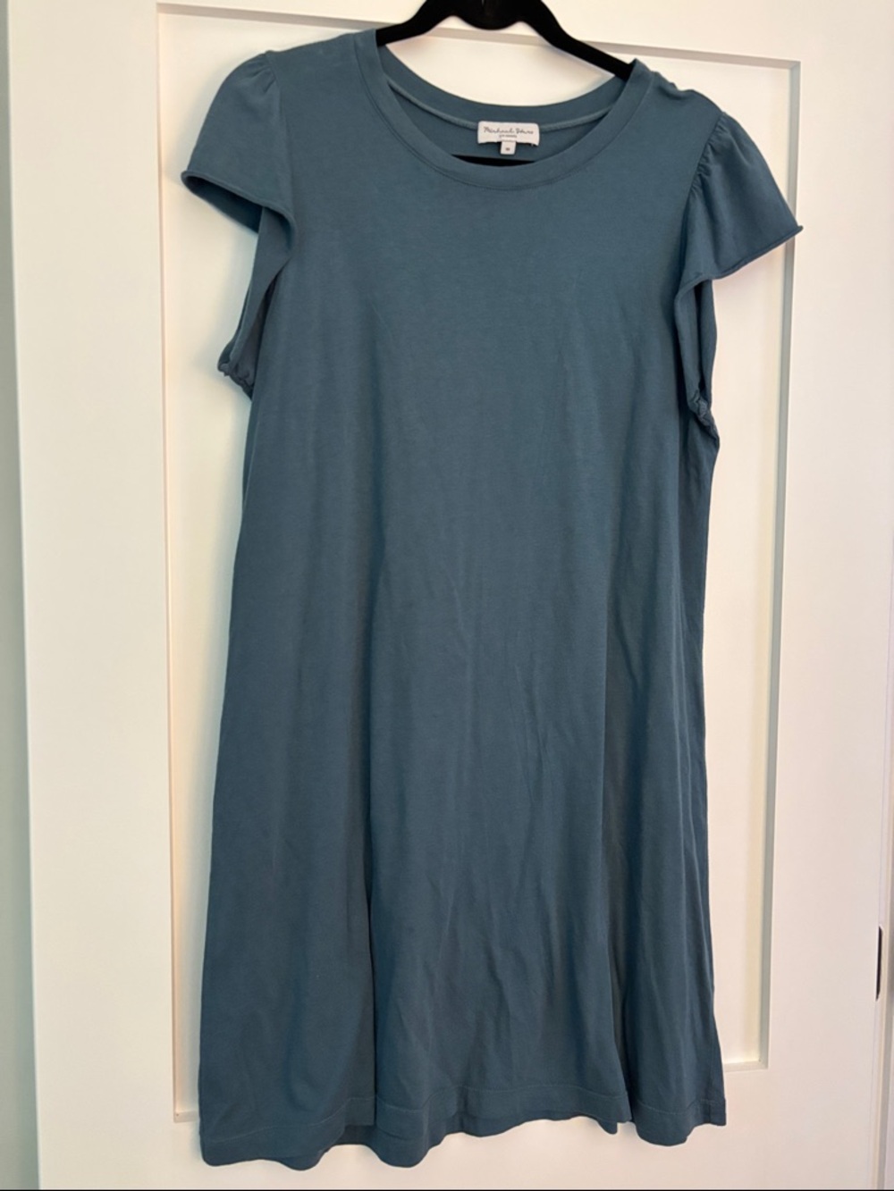 Michael Stars Slate Blue T-Shirt Dress